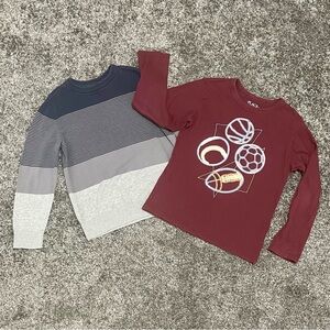 Children’s Place Pull on Sweater and Graphic Tee